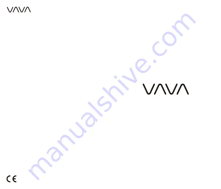 Vava VA-UC010 User Manual Download Page 1