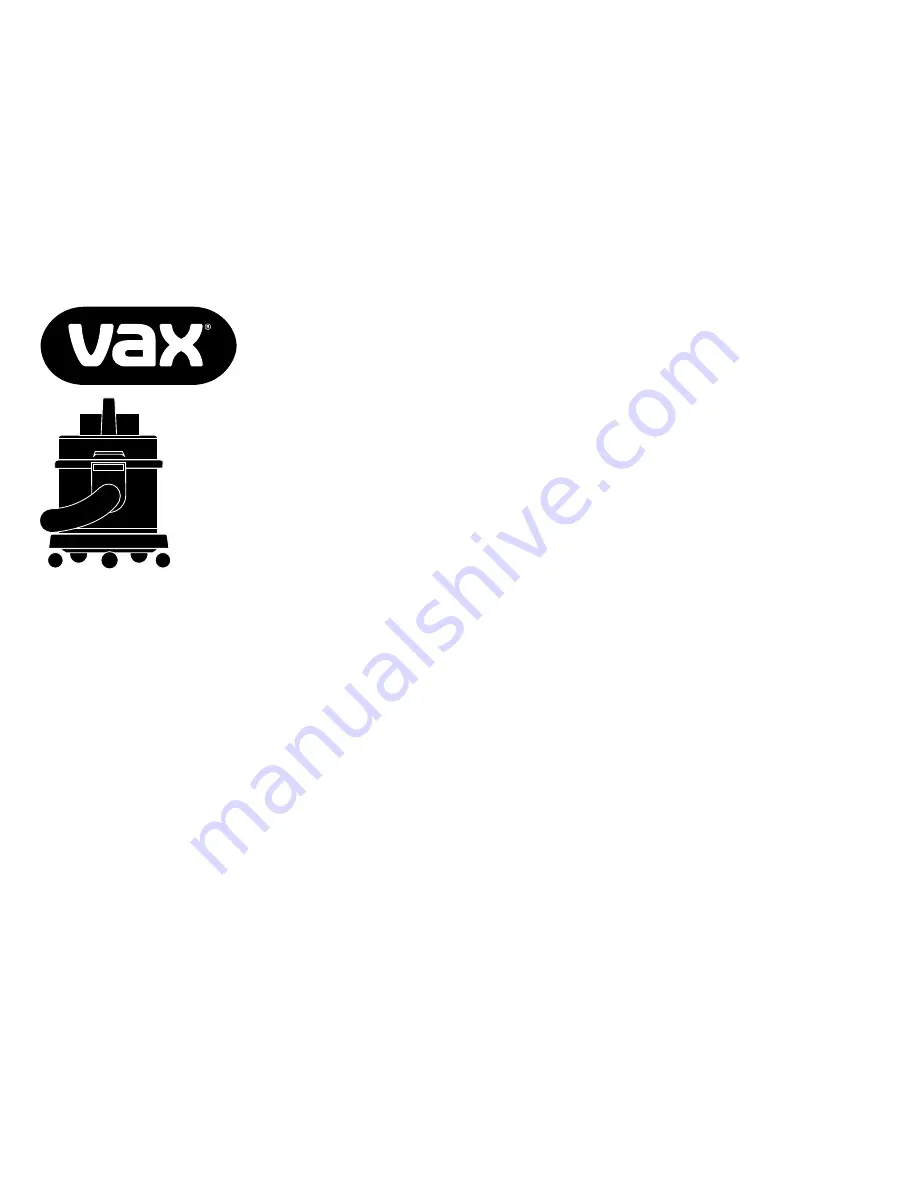 Vax 613 0 Скачать руководство пользователя страница 1