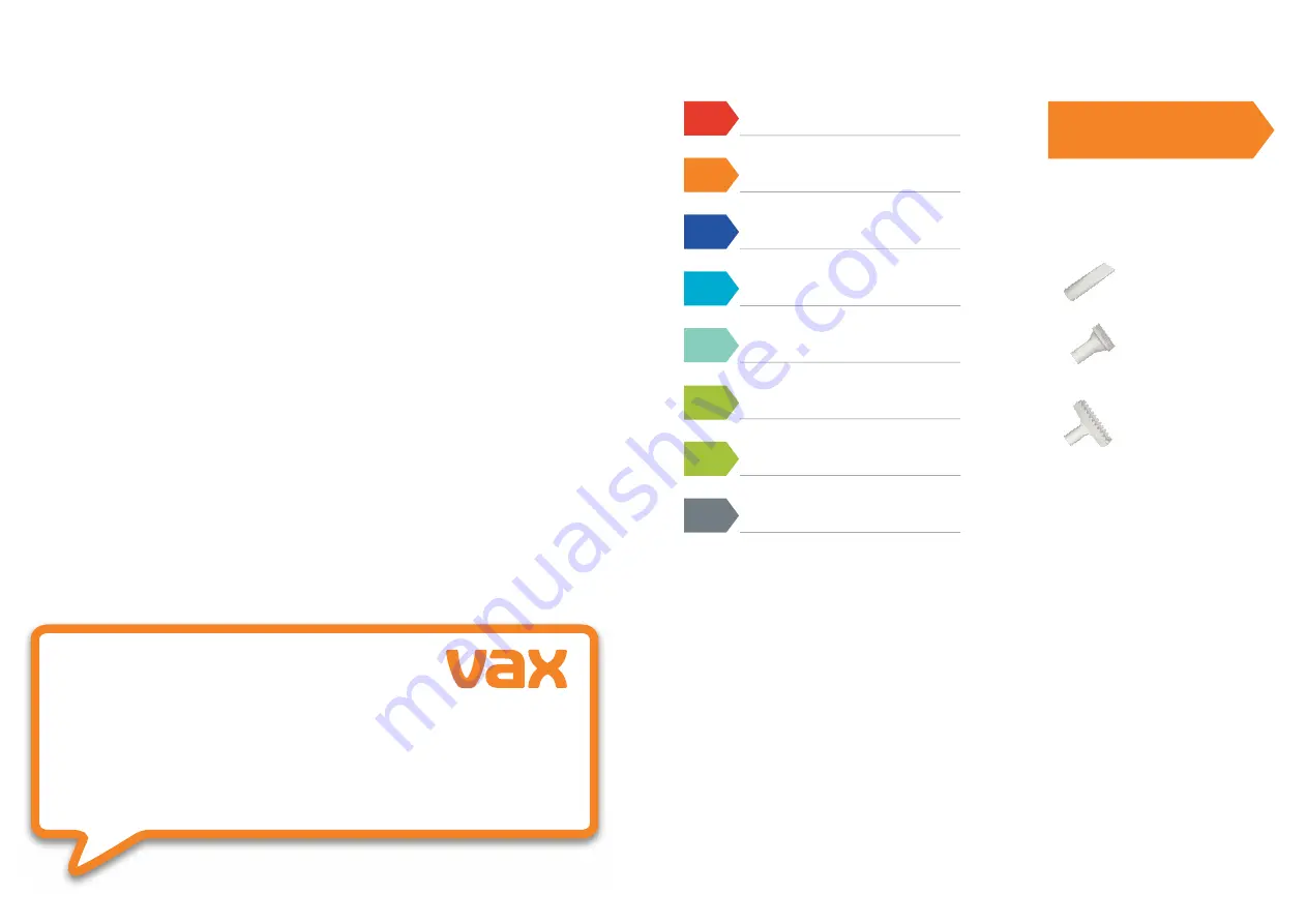 Vax Cordless Blade Pet Slimvac VX66 Скачать руководство пользователя страница 4