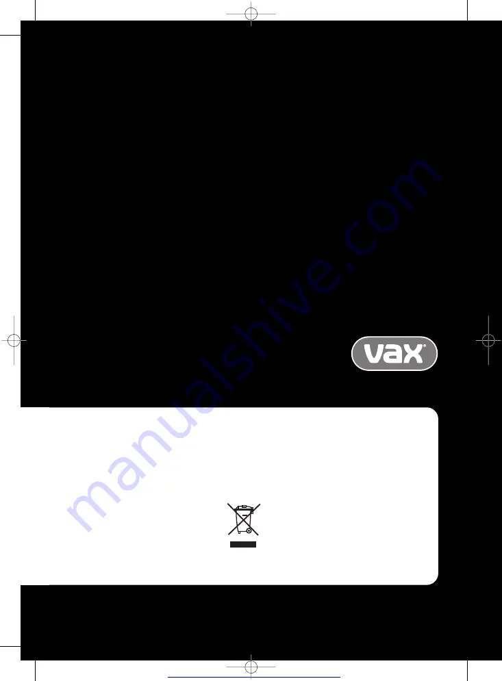 Vax Mach1 VZL-6011 Instruction Manual Download Page 12