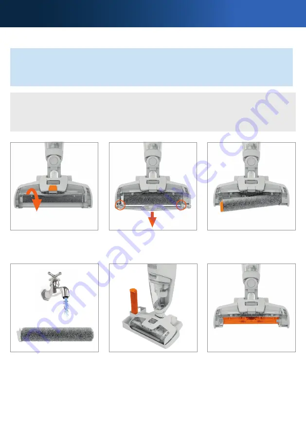 Vax ONE PWR CORDLESS GLIDE CLHF-GLBS User Manual Download Page 13