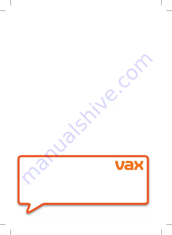 Vax Power Advance VX77 Let'S Get Started Download Page 4