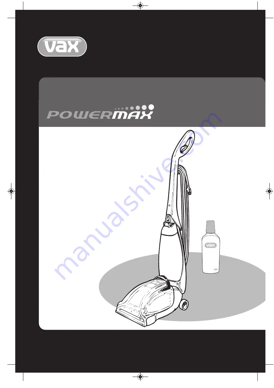 Vax VRS14W Instruction Manual Download Page 2