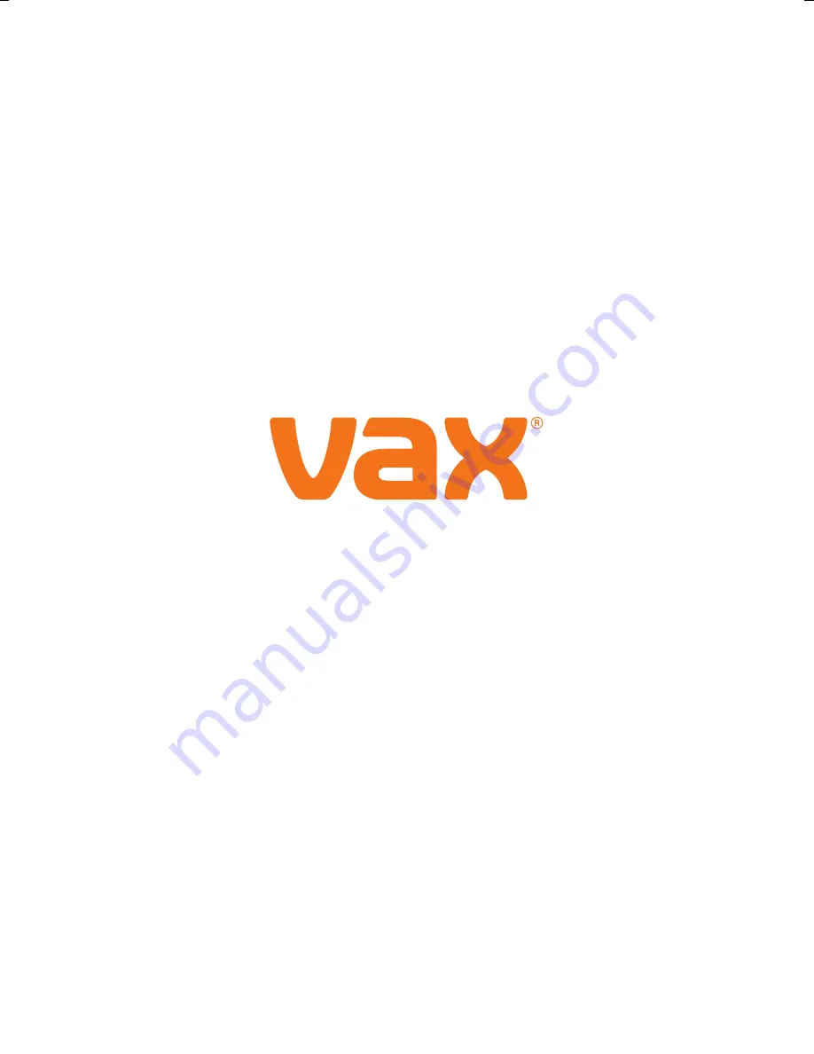 Vax VX48 User Manual Download Page 16