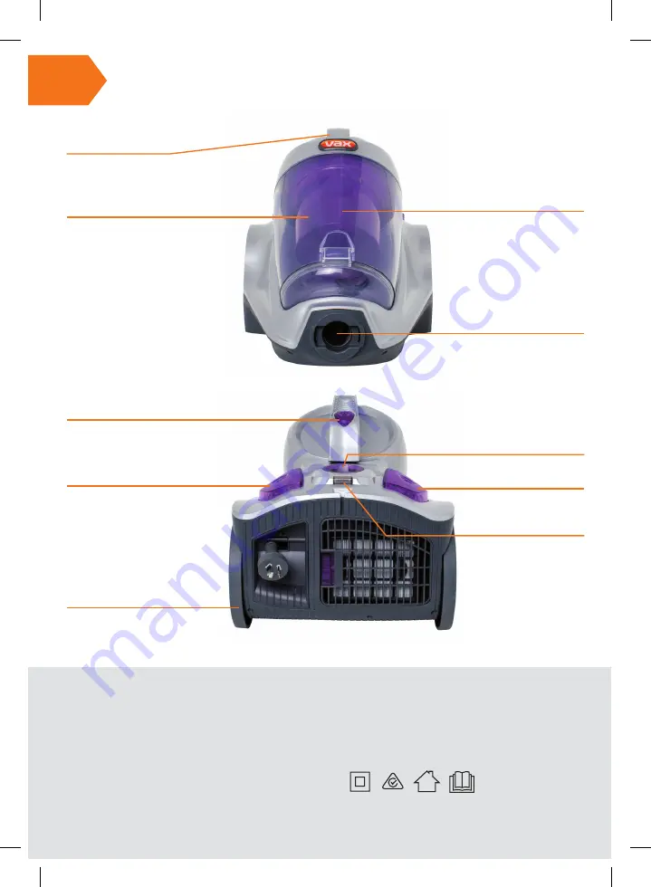 Vax VX74 Скачать руководство пользователя страница 6