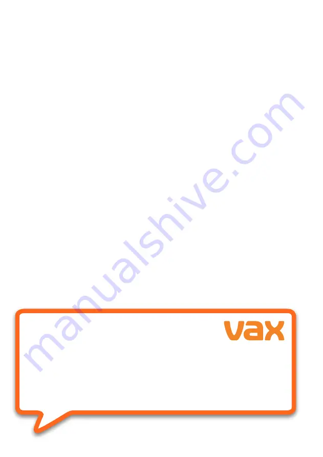 Vax VX75 Quick Start Manual Download Page 4