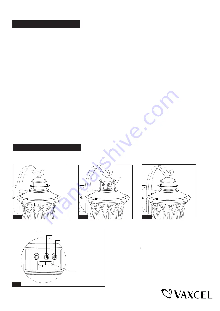 Vaxcel T0594 Assembly And Installation Instructions Download Page 2