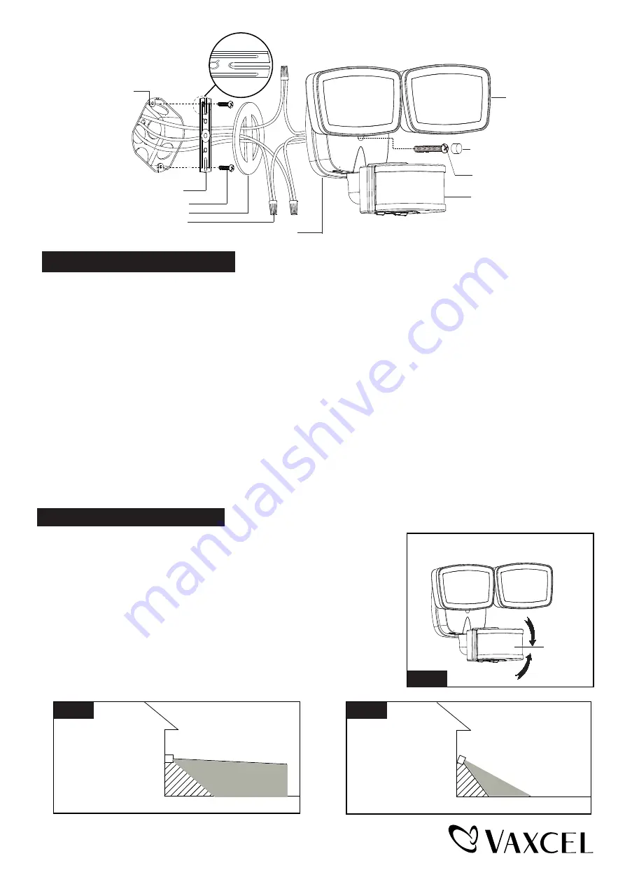 Vaxcel T0701 Assembly And Installation Instructions Manual Download Page 2