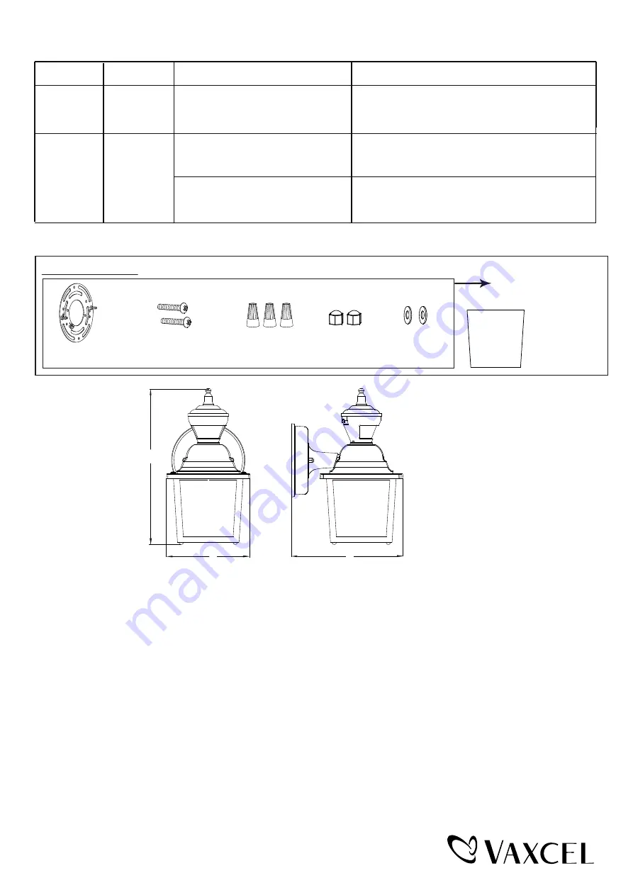 Vaxcel T0732 Скачать руководство пользователя страница 5