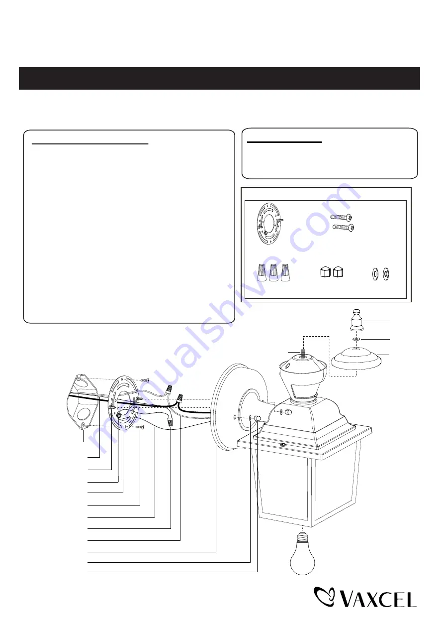 Vaxcel T0732 Скачать руководство пользователя страница 6