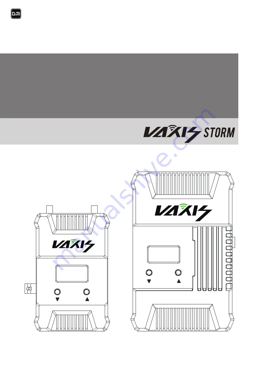 VAXIS STORM 500+ Instructions Manual Download Page 1