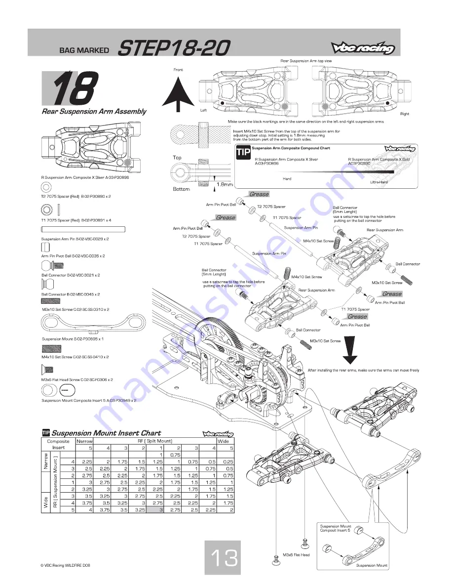 VBC Racing WildFire D08 Скачать руководство пользователя страница 14