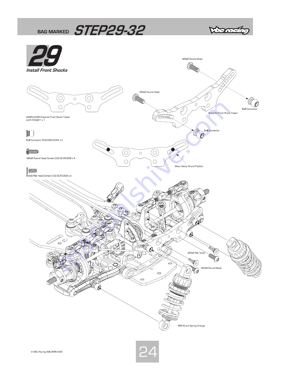 VBC Racing WildFire D08 Скачать руководство пользователя страница 25