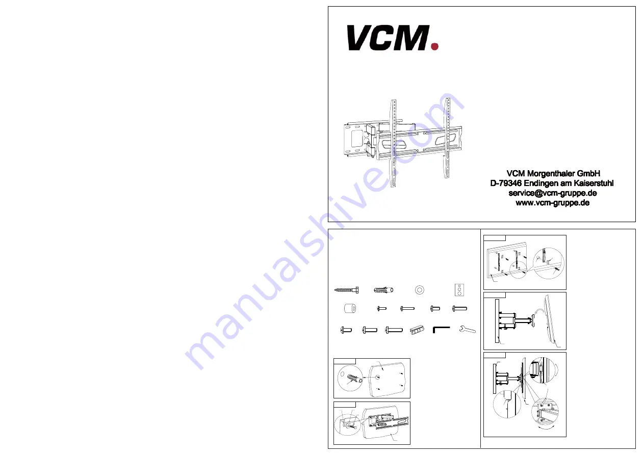 VCM B-NS600 Скачать руководство пользователя страница 1