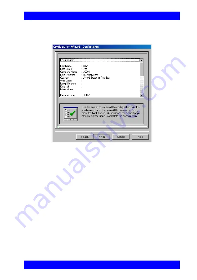 VCON MediaConnect 9000 Pro Installation & Setup Manual Download Page 57