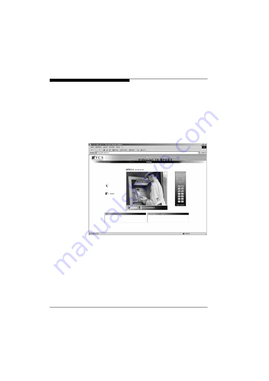 VCS VideoJet 10 Manual Download Page 48