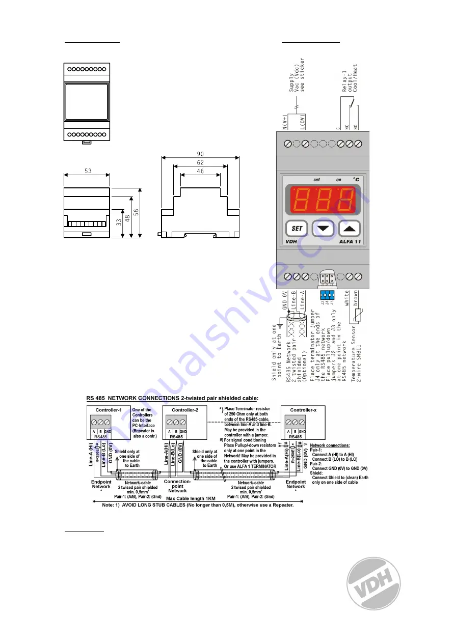 VDH ALFA 11 User Manual Download Page 4