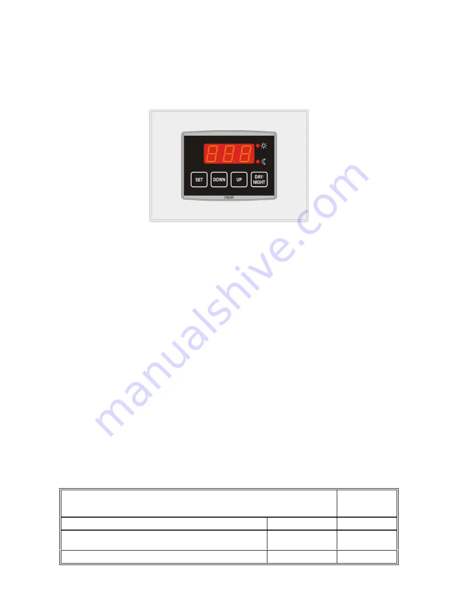 VDH LNG EXT RS D/N User Manual Download Page 1