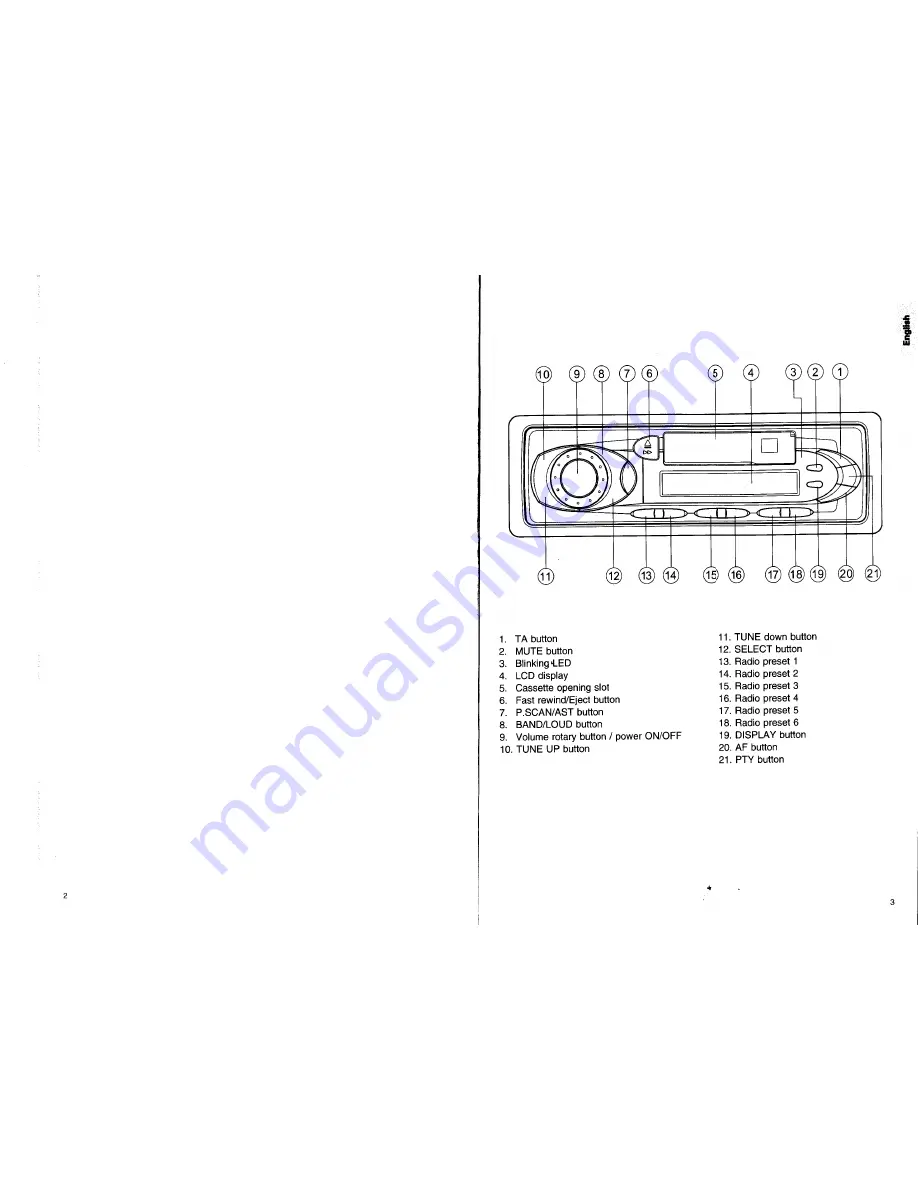 VDO CR 1004 Скачать руководство пользователя страница 2