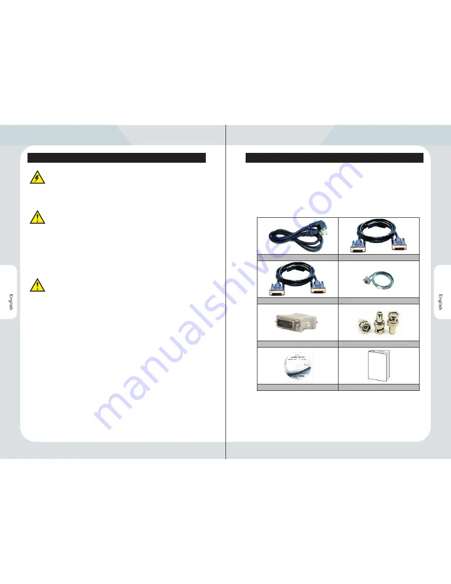 Vdwall LVP909 Series User Manual Download Page 2