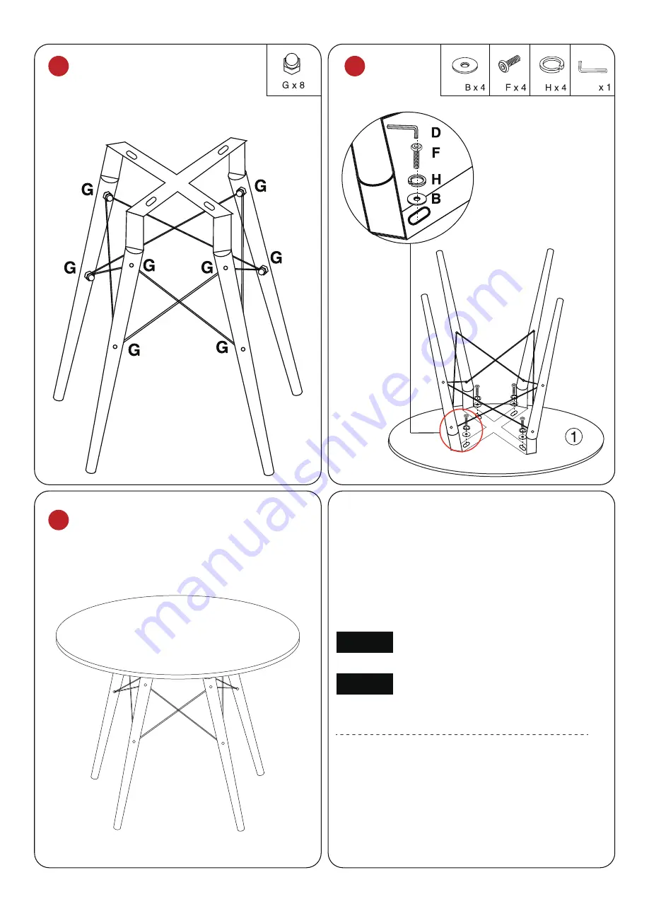 VECELO KHD-BLM-ET02 Assembly Instructions Download Page 3