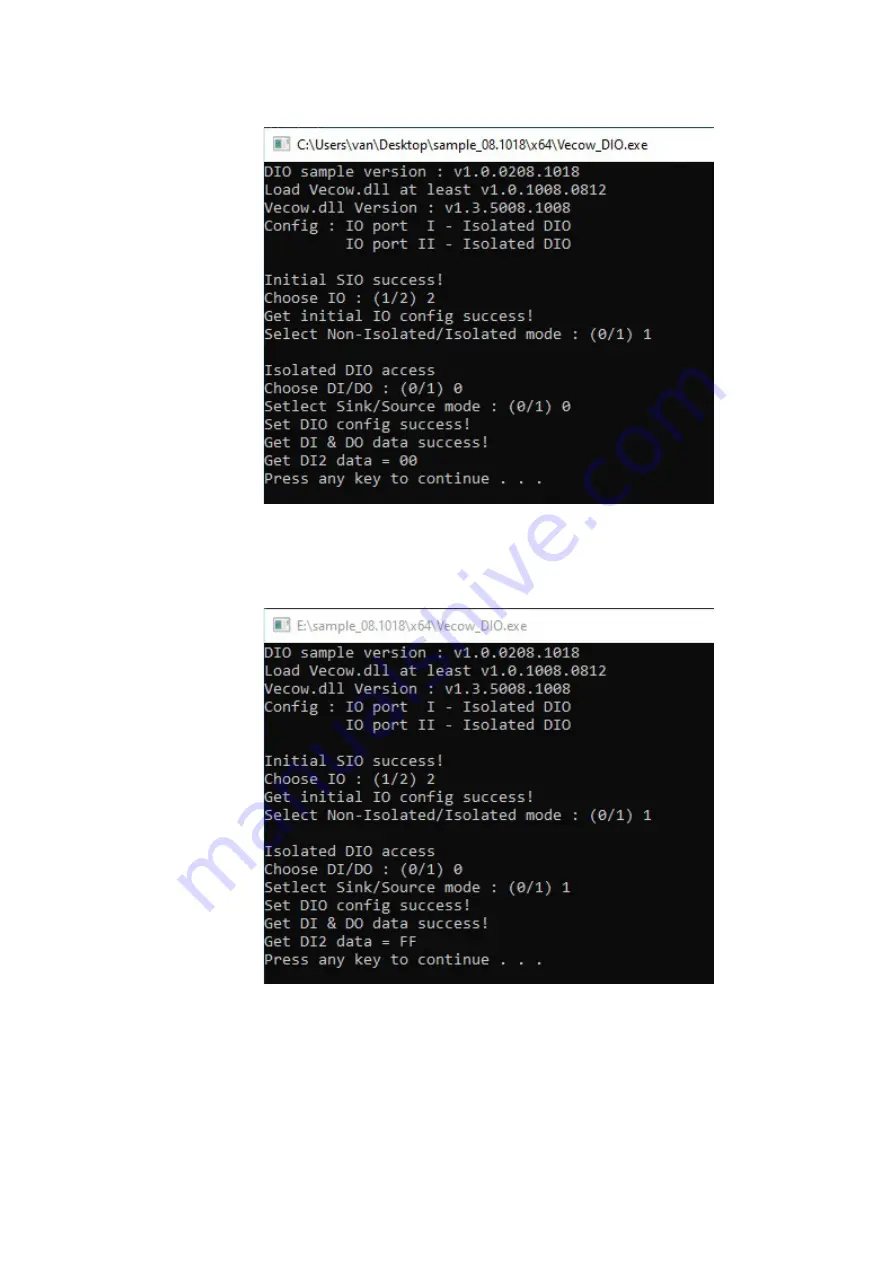 Vecow ECX-3000 PEG User Manual Download Page 130