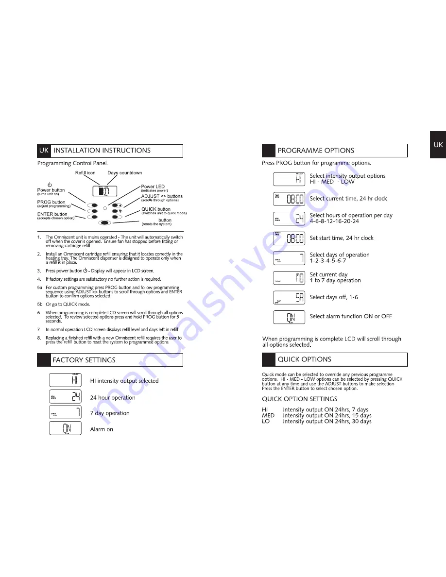 Vectaire Omniscent Mounting Instructions Download Page 4