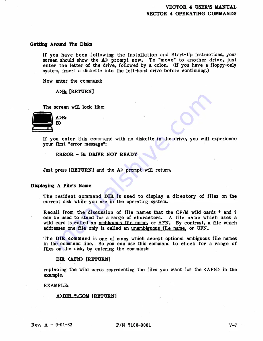 Vector Graphic Vector 4 User Manual Download Page 55