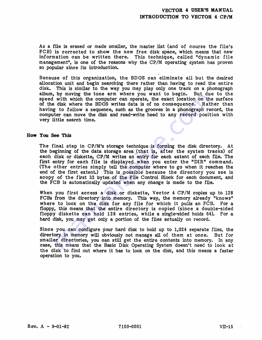 Vector Graphic Vector 4 User Manual Download Page 101