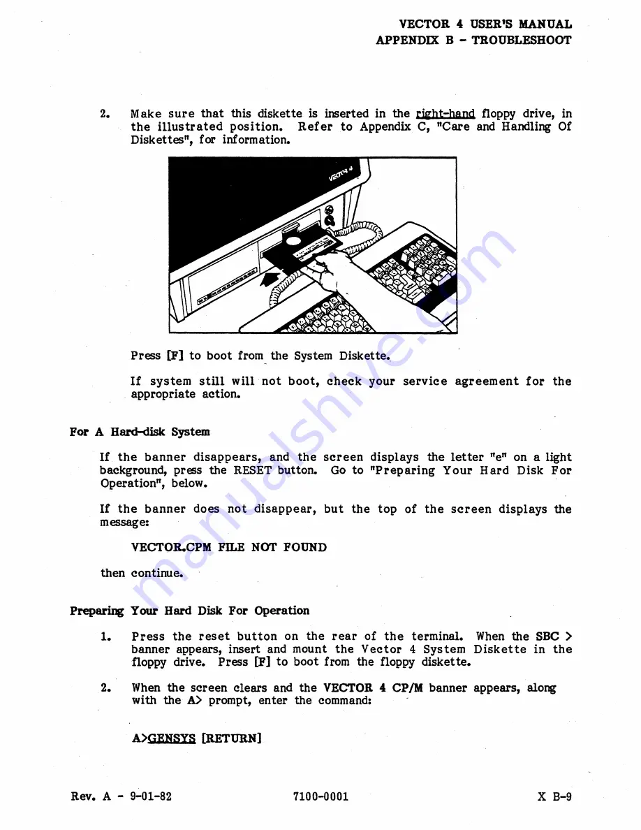 Vector Graphic Vector 4 User Manual Download Page 185