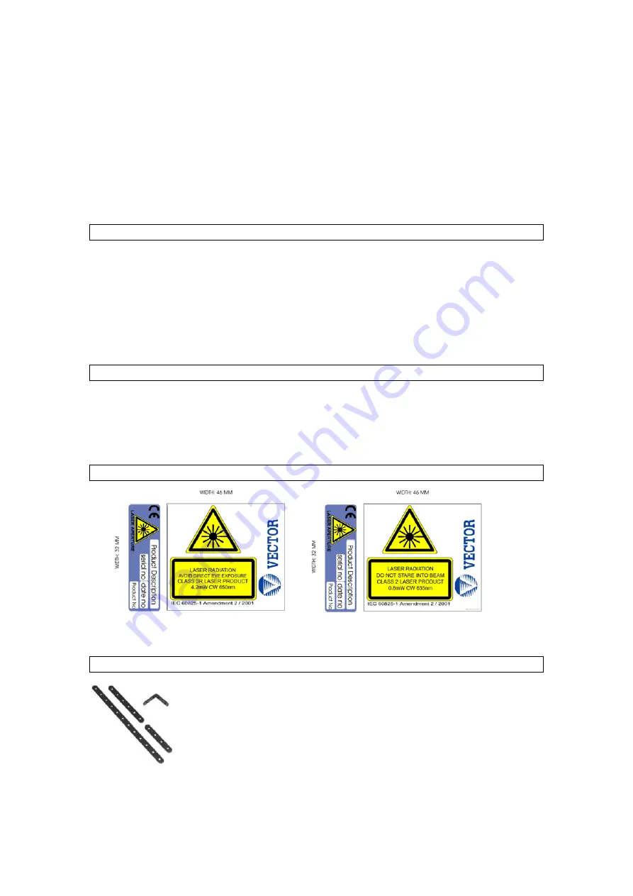 Vector 5200-00 User Manual Download Page 7