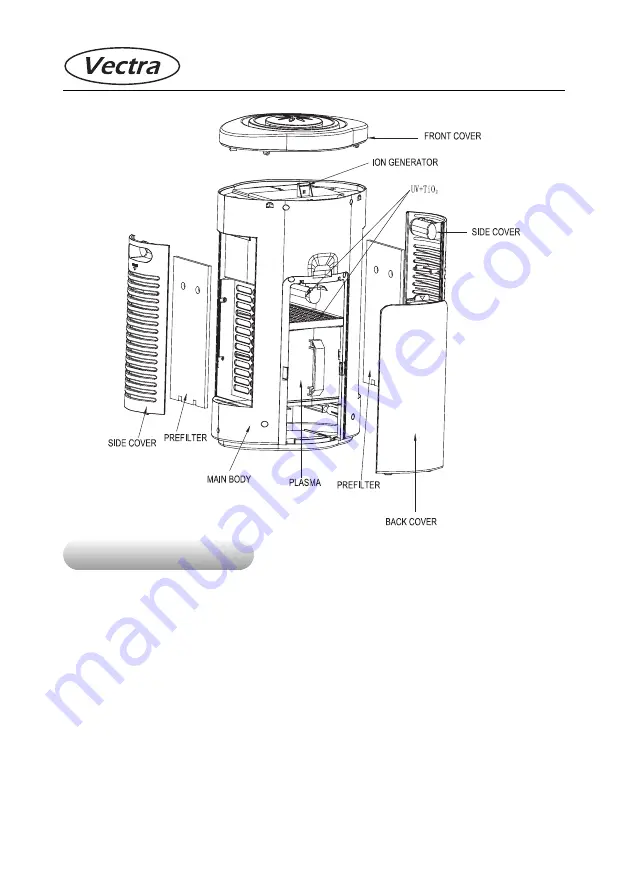 Vectra Fitness VHP-22 CAMELOT User Manual Download Page 8