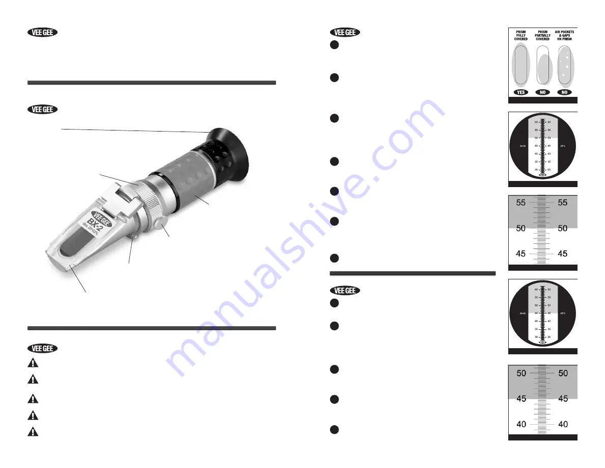 VEE GEE BX-2 Operation Manual Download Page 2