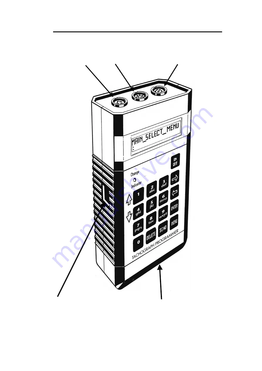 Veeder-Root Stoneridge Tachograph Programmer Скачать руководство пользователя страница 7