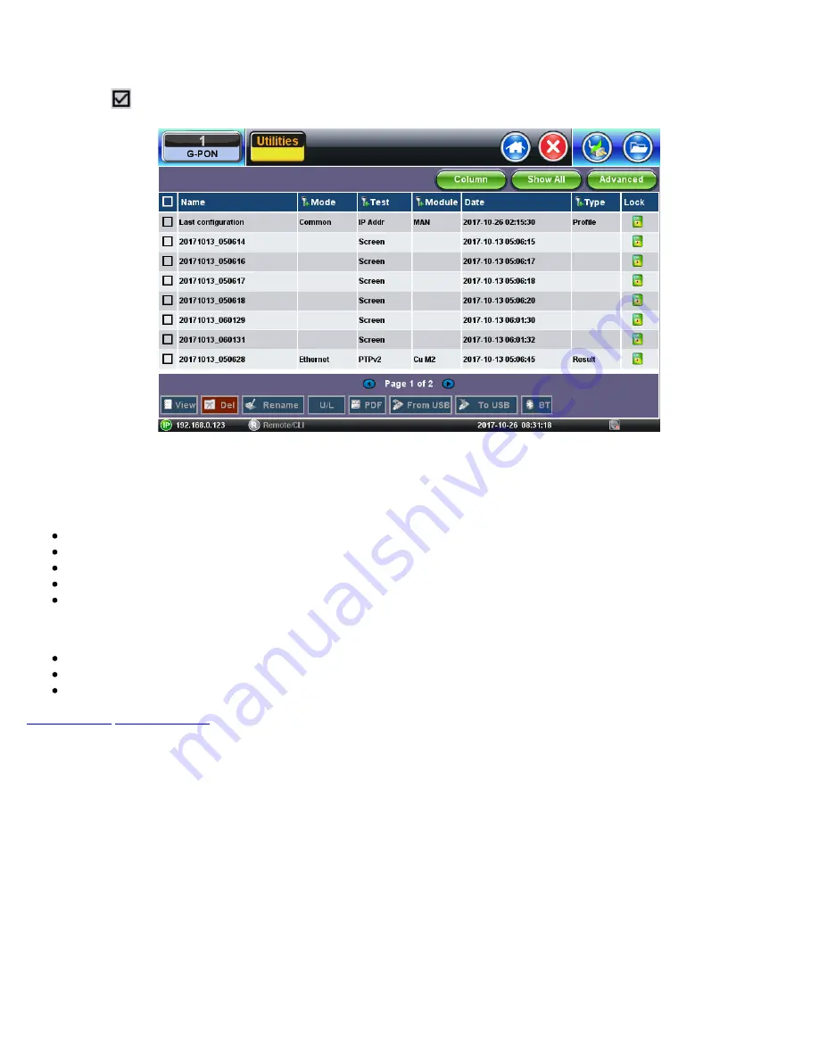 VeEX MTTplus-420 Скачать руководство пользователя страница 31