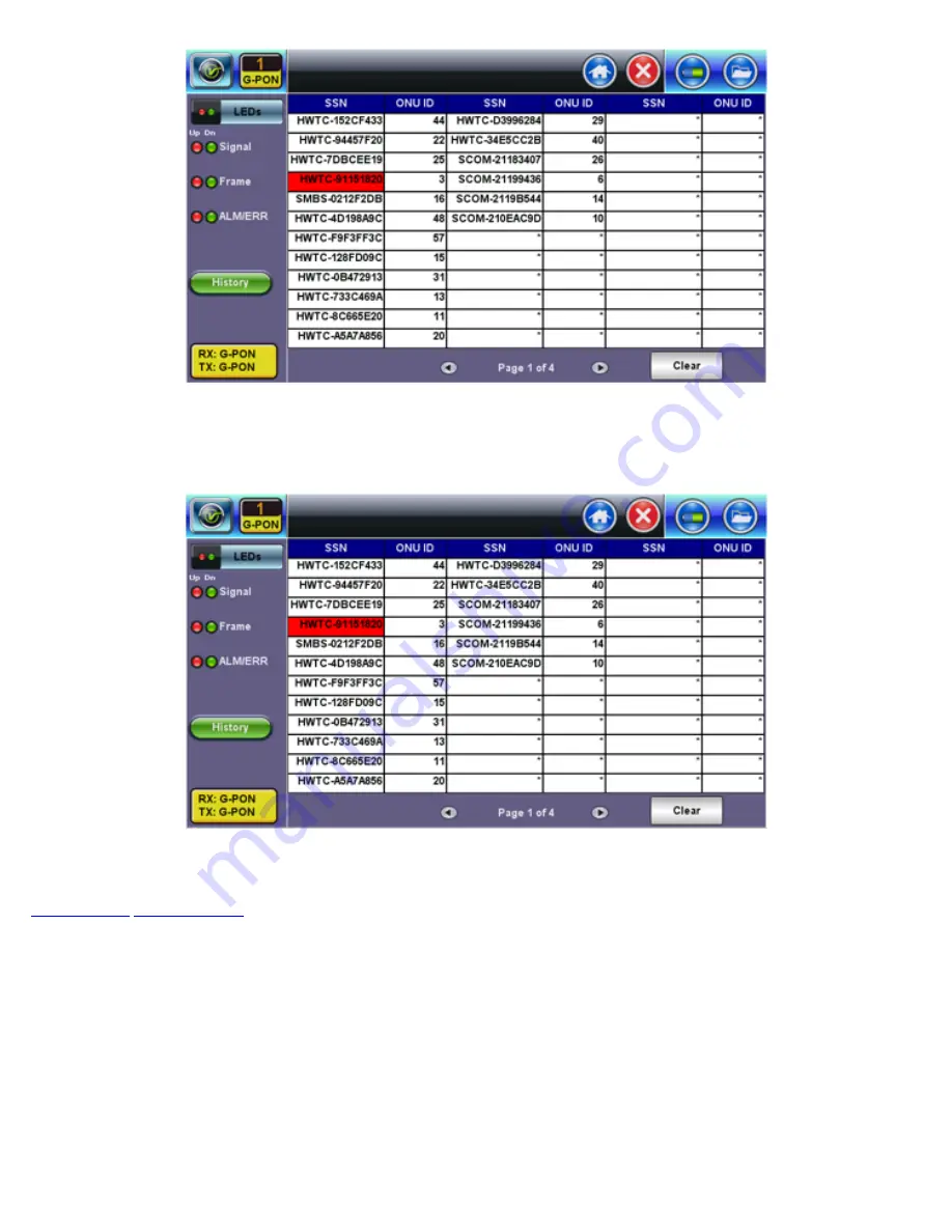 VeEX MTTplus-420 User Manual Download Page 44