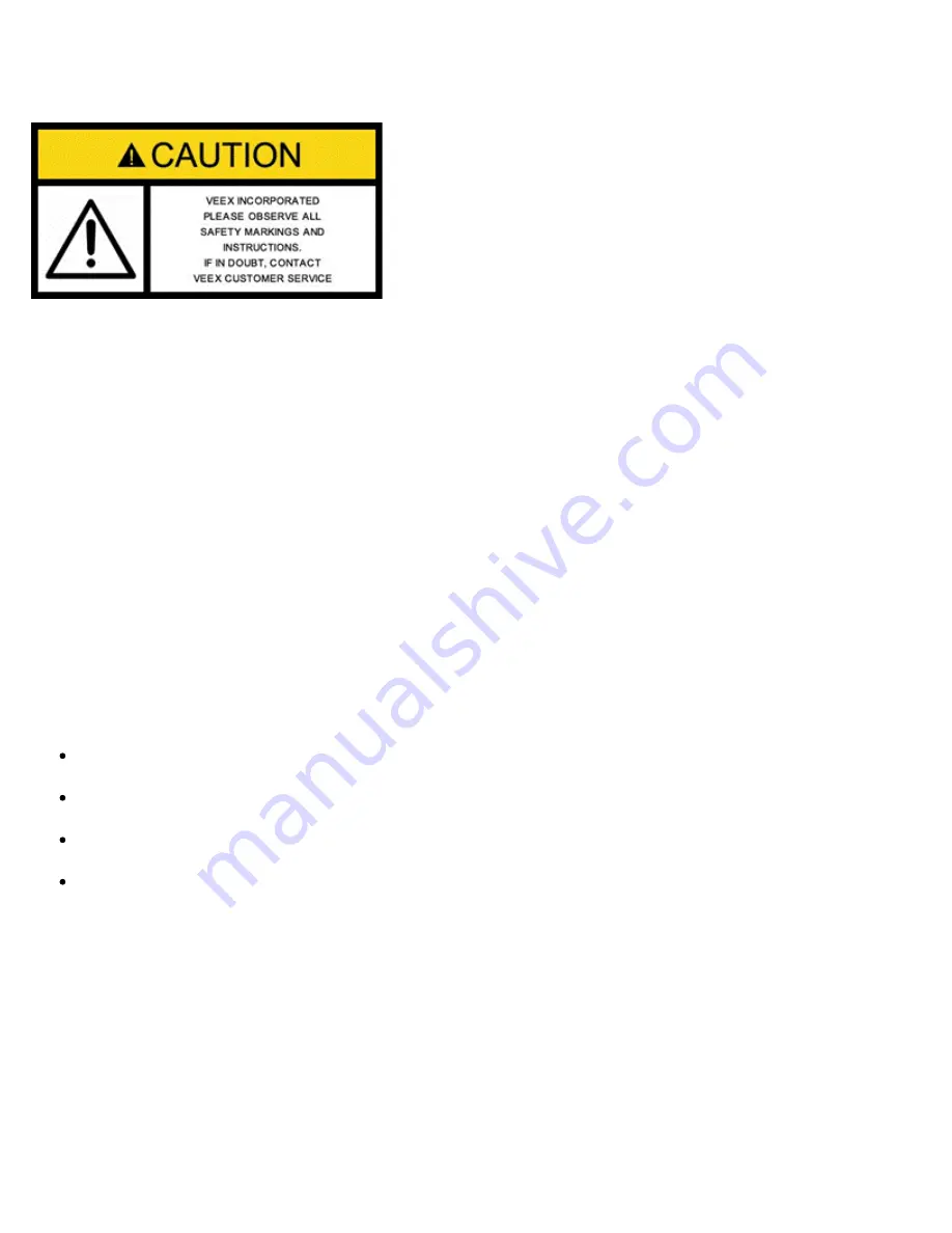 VeEX RXT-6200 User Manual Download Page 12