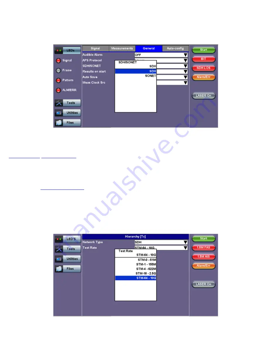 VeEX RXT-6200 User Manual Download Page 21