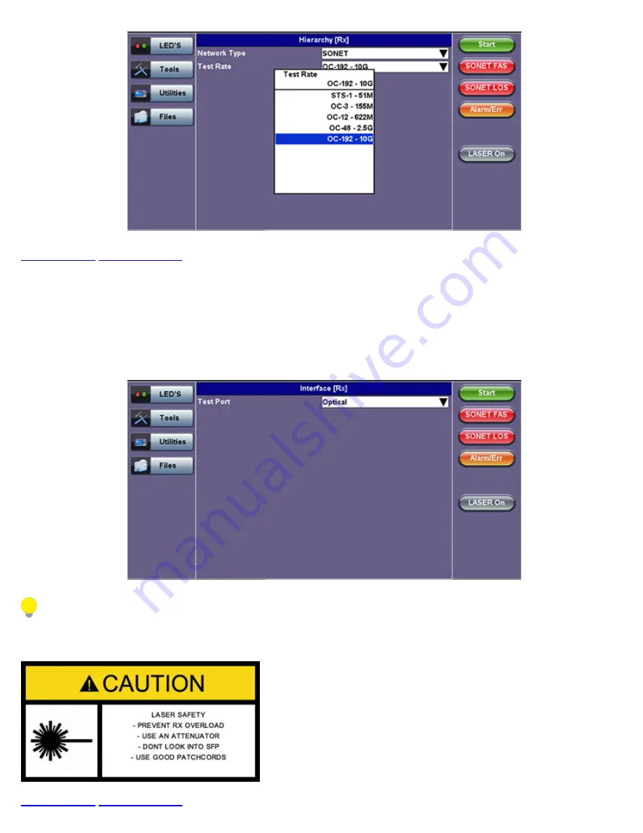 VeEX RXT-6200 Скачать руководство пользователя страница 37