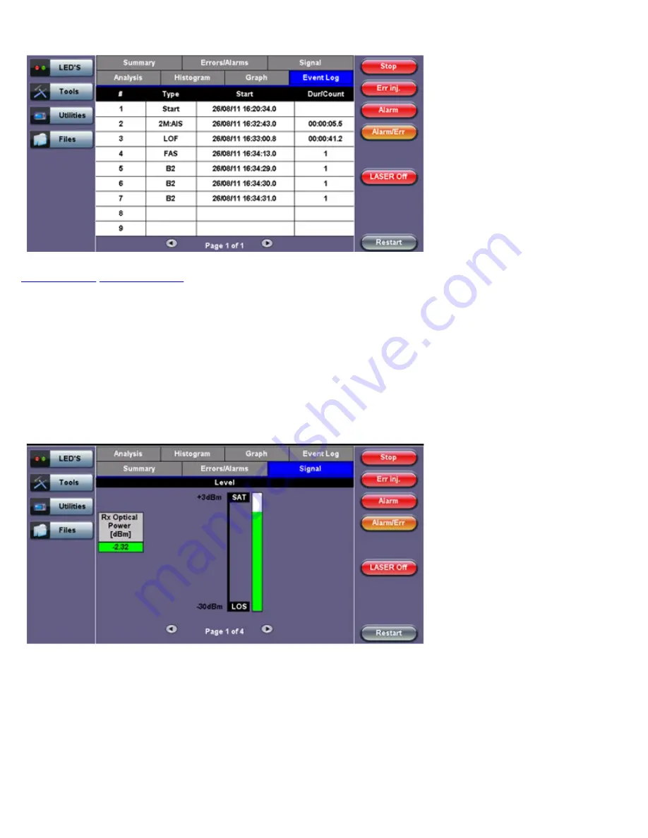 VeEX RXT-6200 User Manual Download Page 66