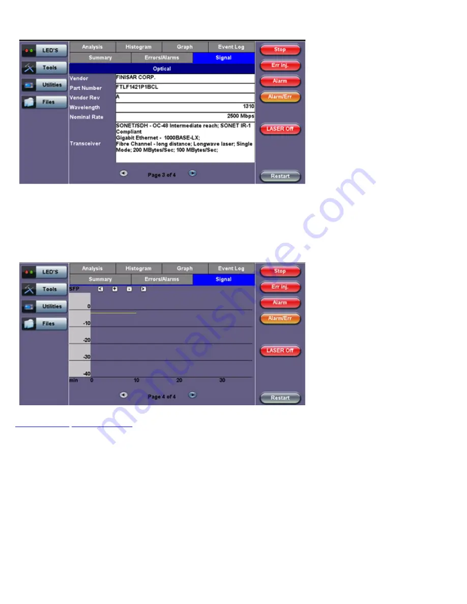 VeEX RXT-6200 User Manual Download Page 68