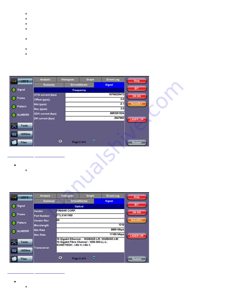 VeEX RXT-6200 User Manual Download Page 102