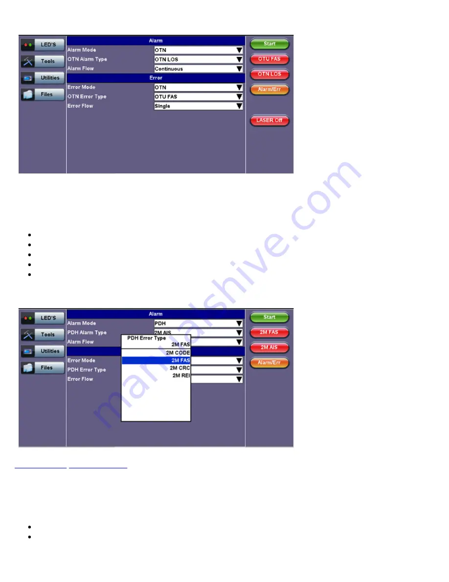 VeEX RXT-6200 User Manual Download Page 107