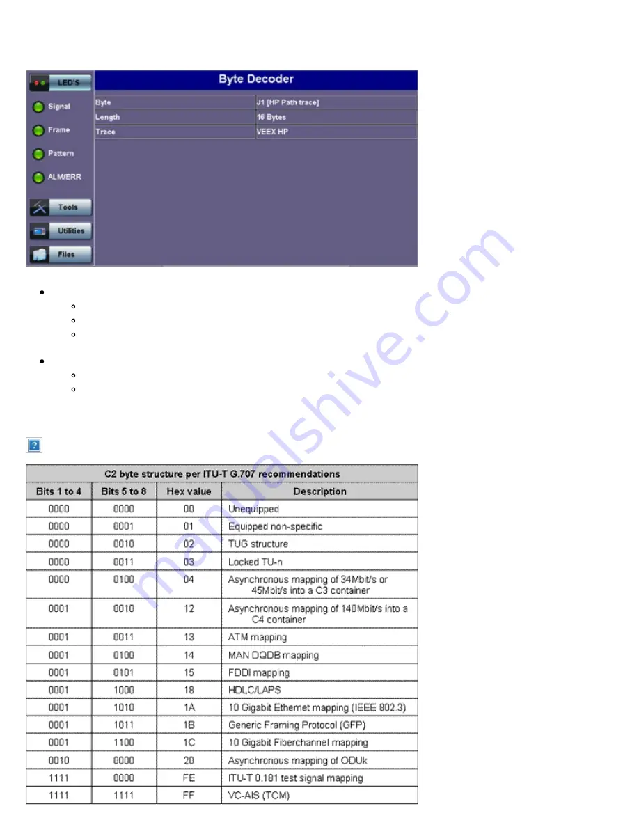 VeEX RXT-6200 User Manual Download Page 128