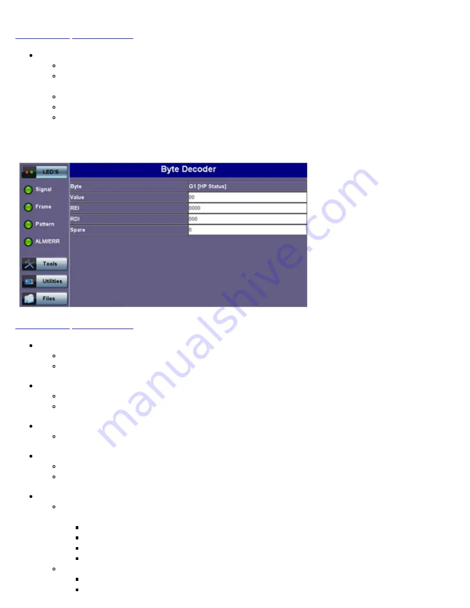 VeEX RXT-6200 User Manual Download Page 129