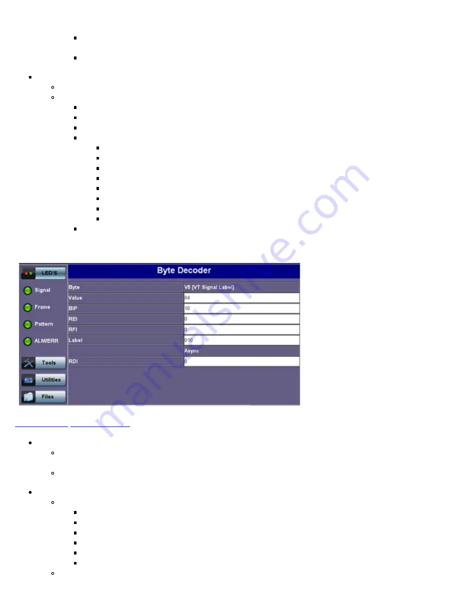 VeEX RXT-6200 User Manual Download Page 130