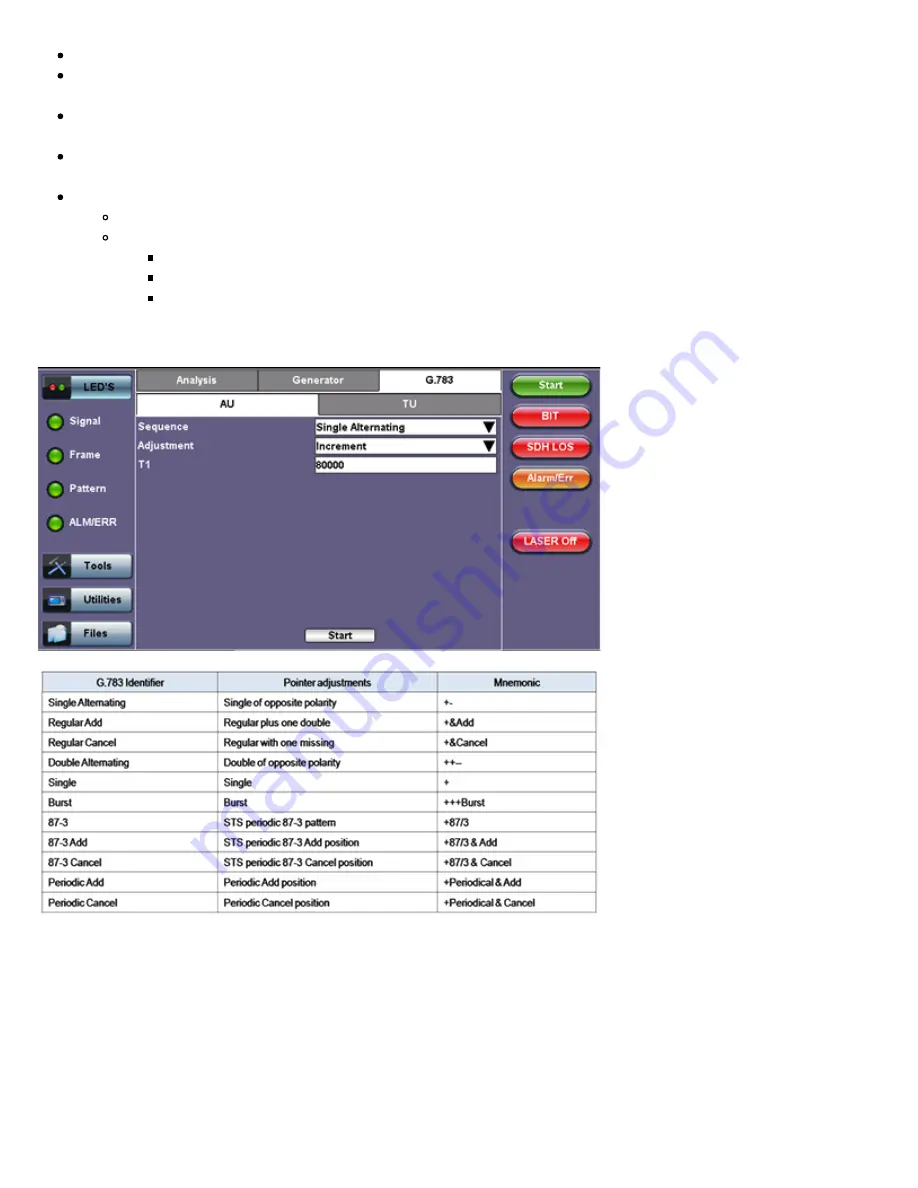 VeEX RXT-6200 User Manual Download Page 137