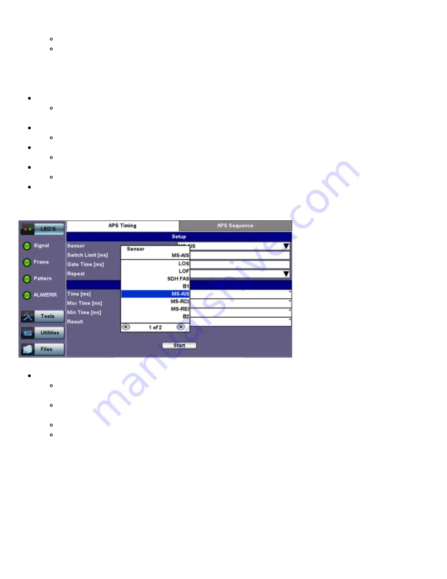 VeEX RXT-6200 User Manual Download Page 142