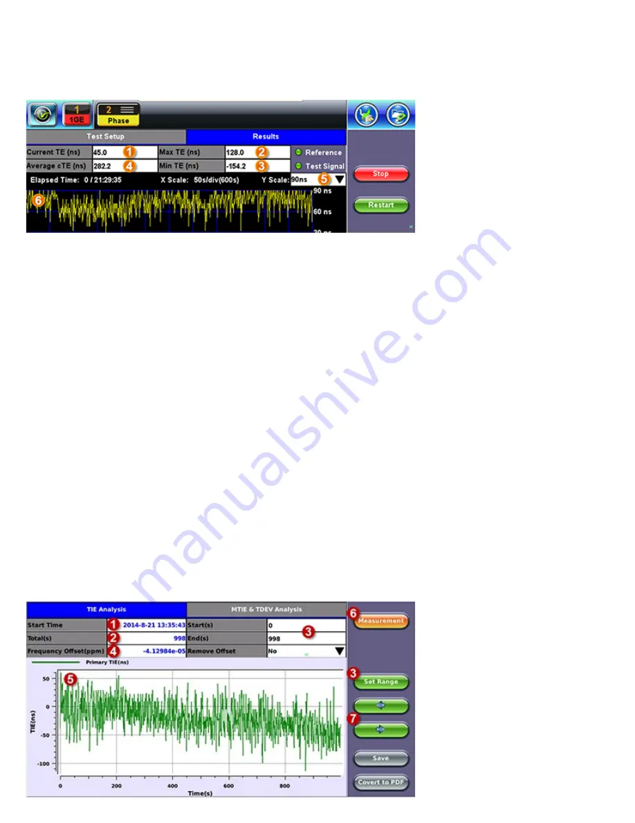 VeEX RXT-6200 User Manual Download Page 185