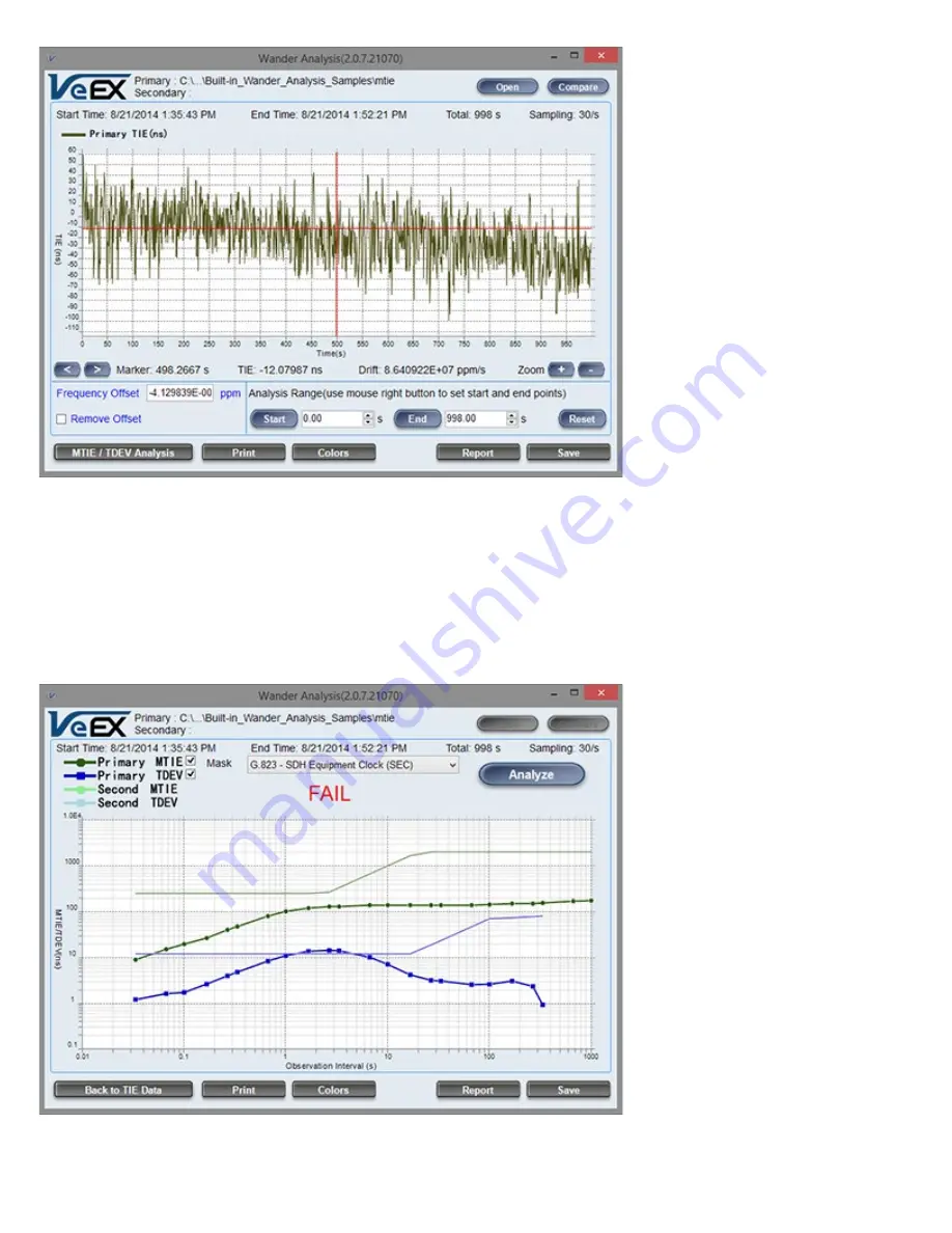 VeEX RXT-6200 User Manual Download Page 188